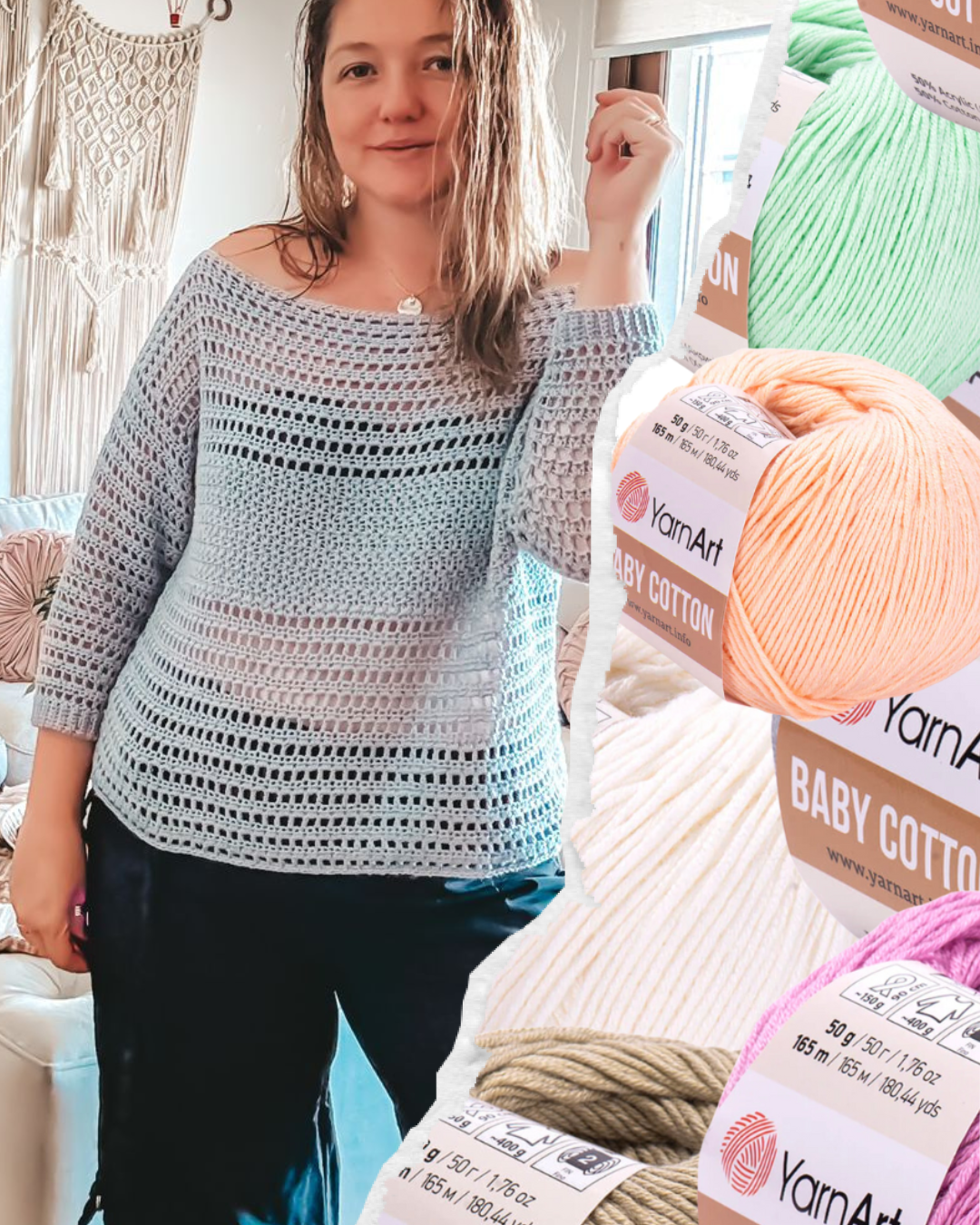 SET DE OVILLOS SWEATER SARA