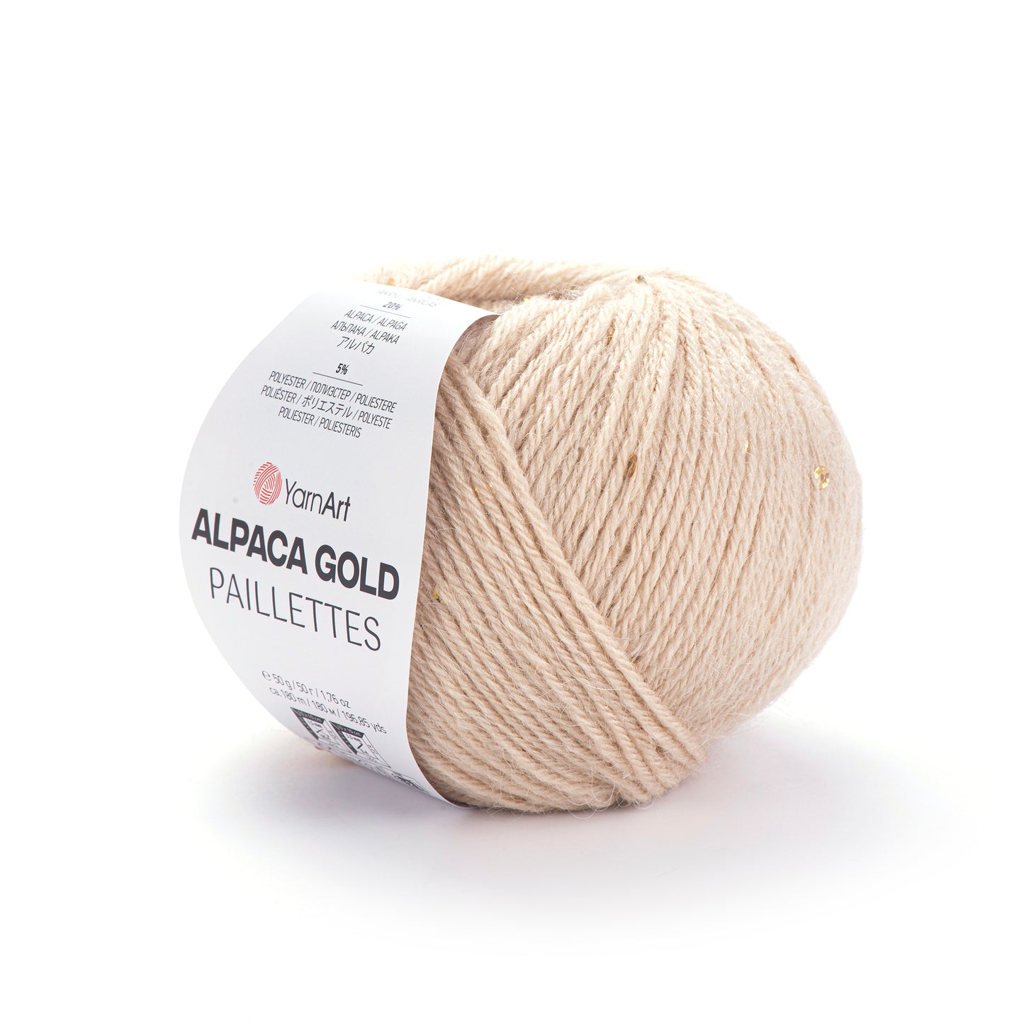 Alpaca Gold Paillettes