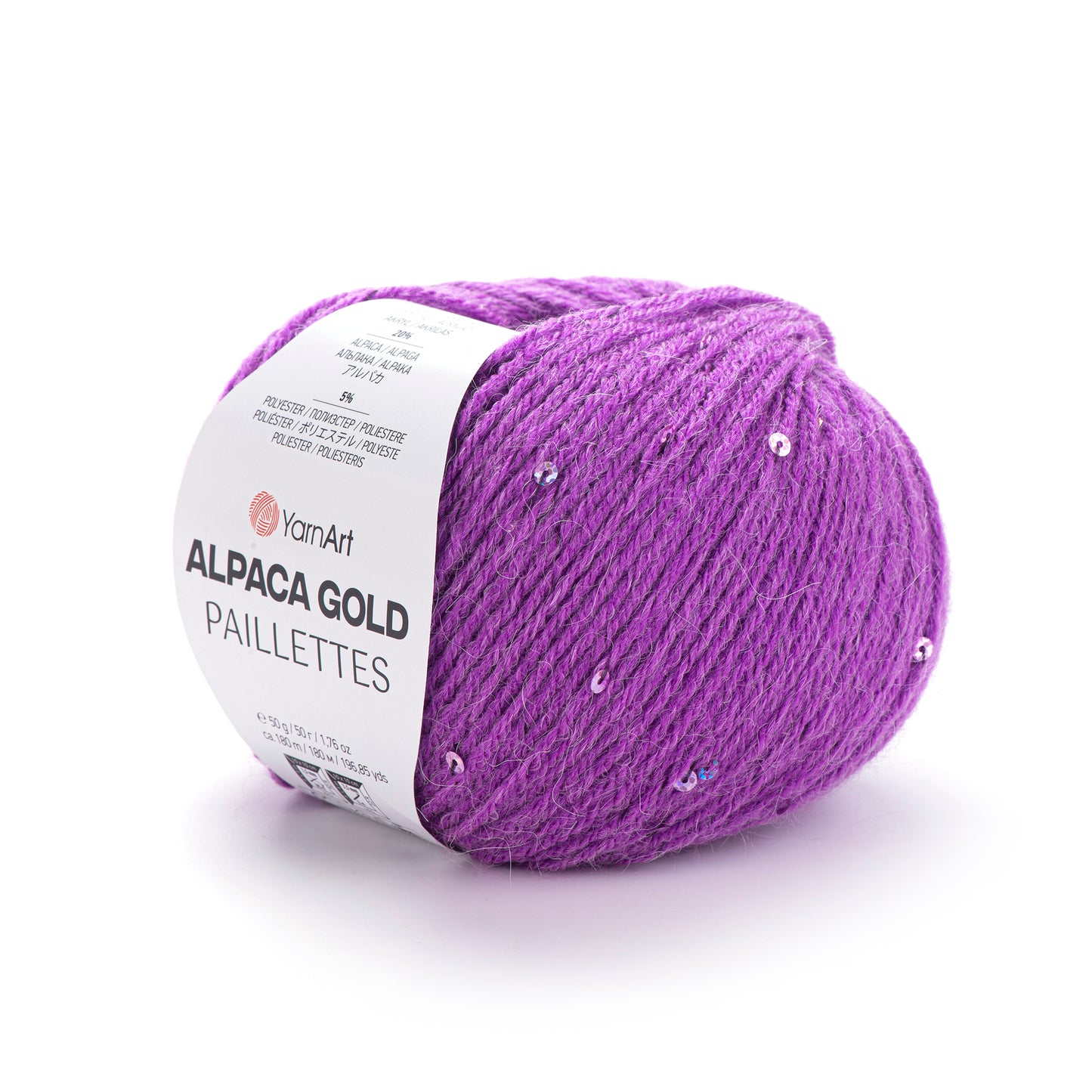 Alpaca Gold Paillettes