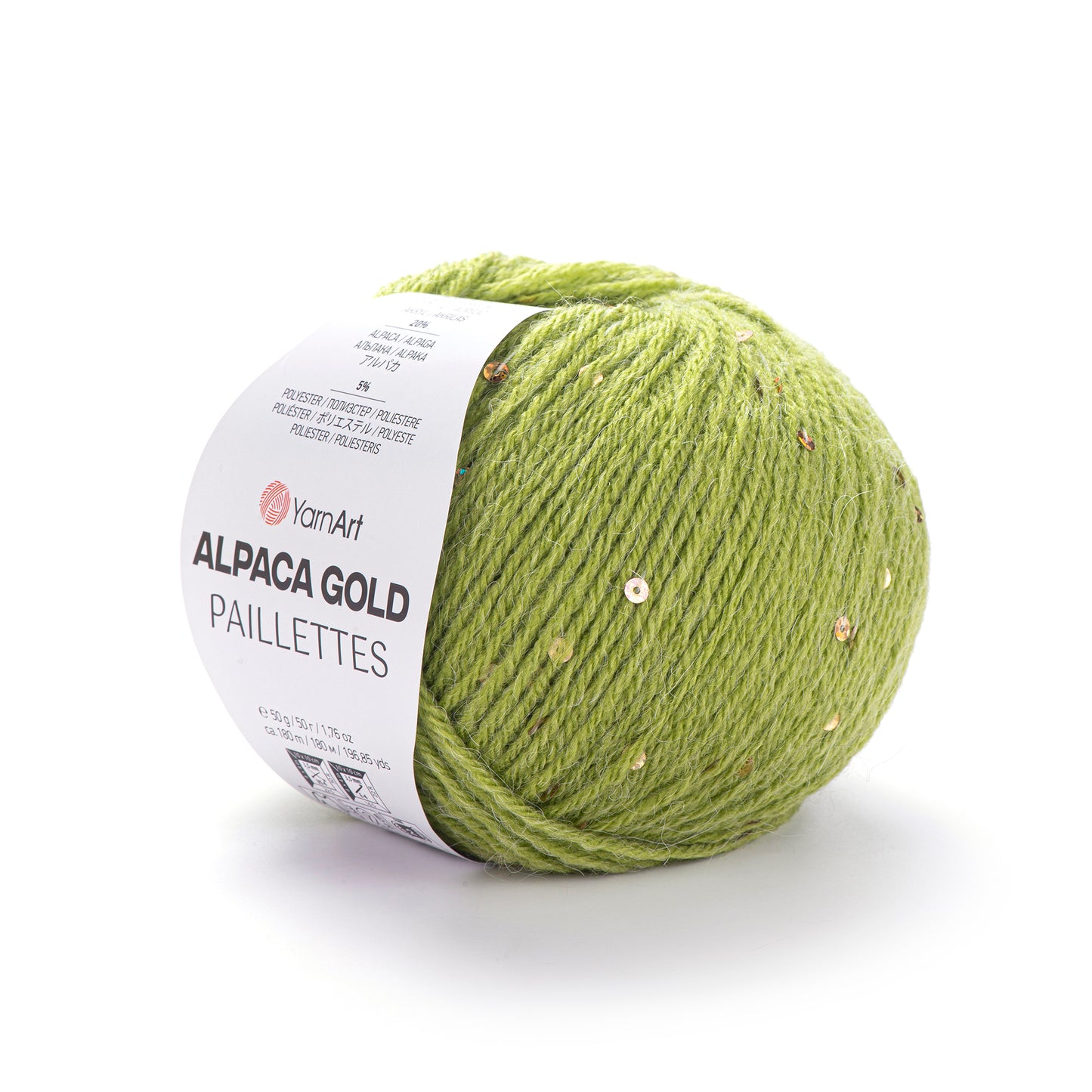 Alpaca Gold Paillettes