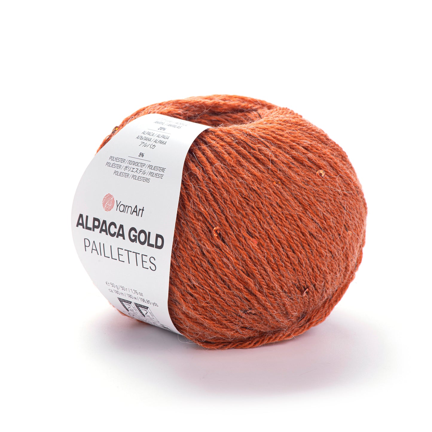 Alpaca Gold Paillettes