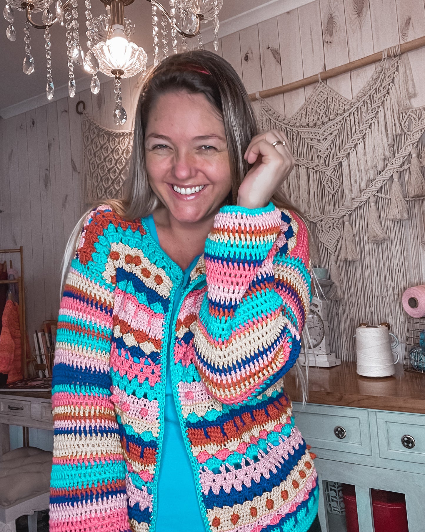 CURSO ONLINE CÁRDIGAN HIPPIE