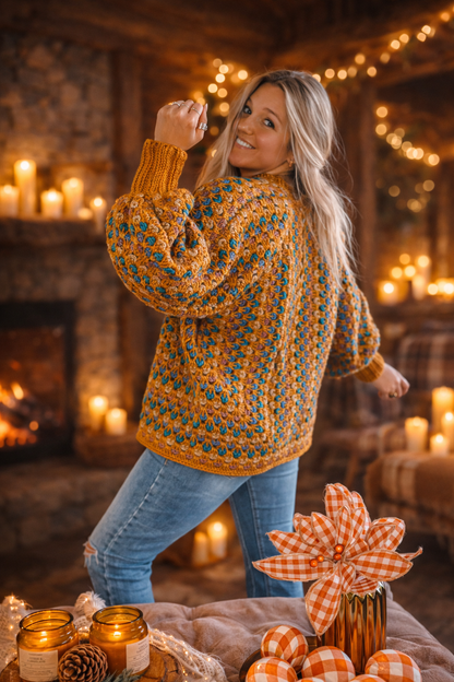 SET DE OVILLOS CÁRDIGAN LISA