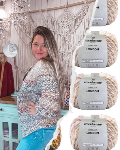 SET DE OVILLOS CHAQUETA BEGOÑA