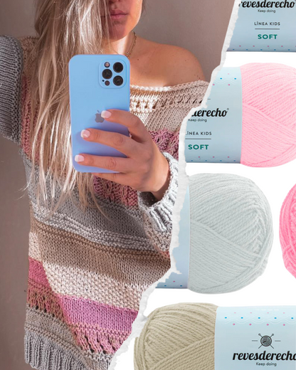 SET DE OVILLOS SWEATER SOLEDAD
