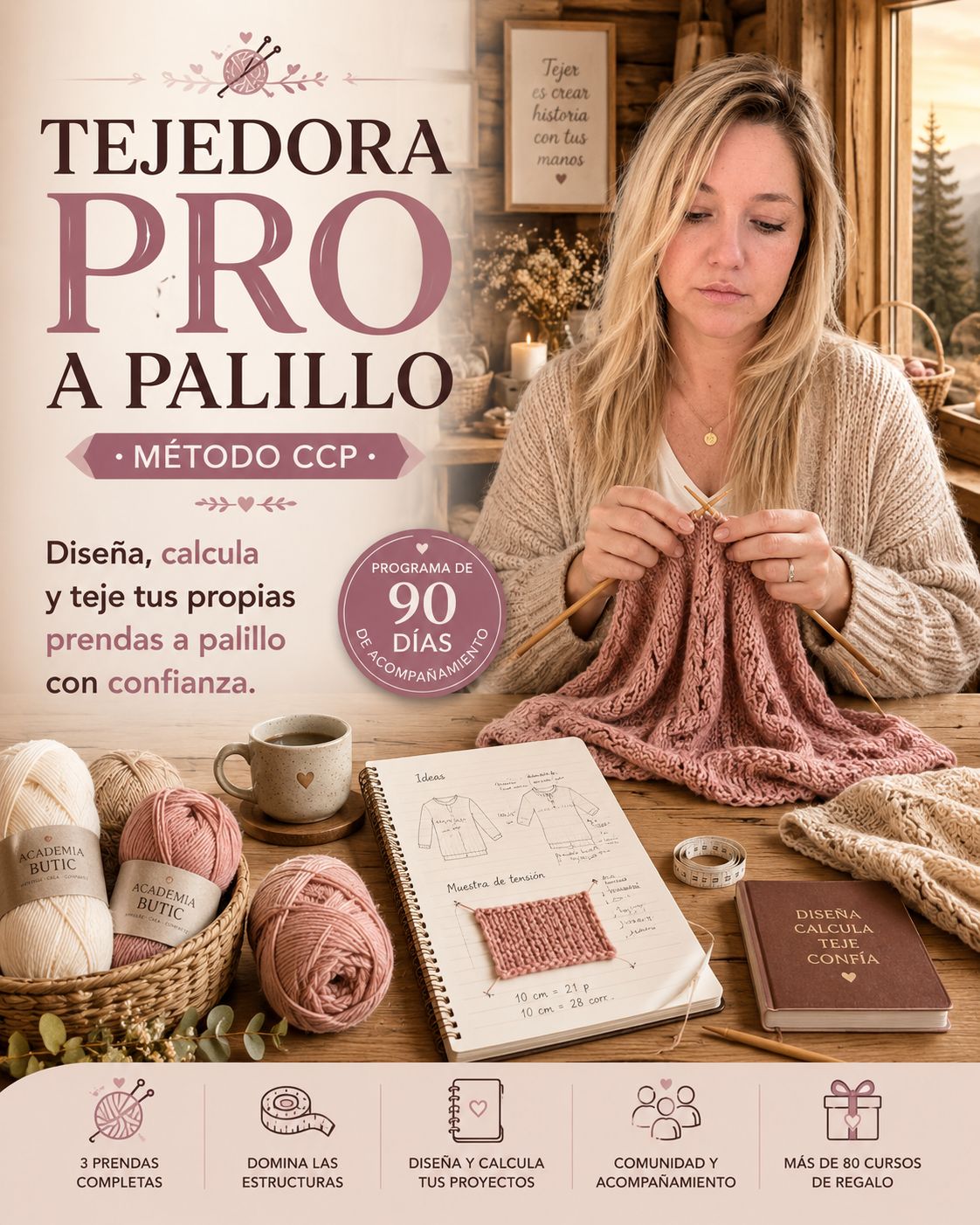 PROGRAMA TEJEDORA PRO PALILLO: METODO CCP
