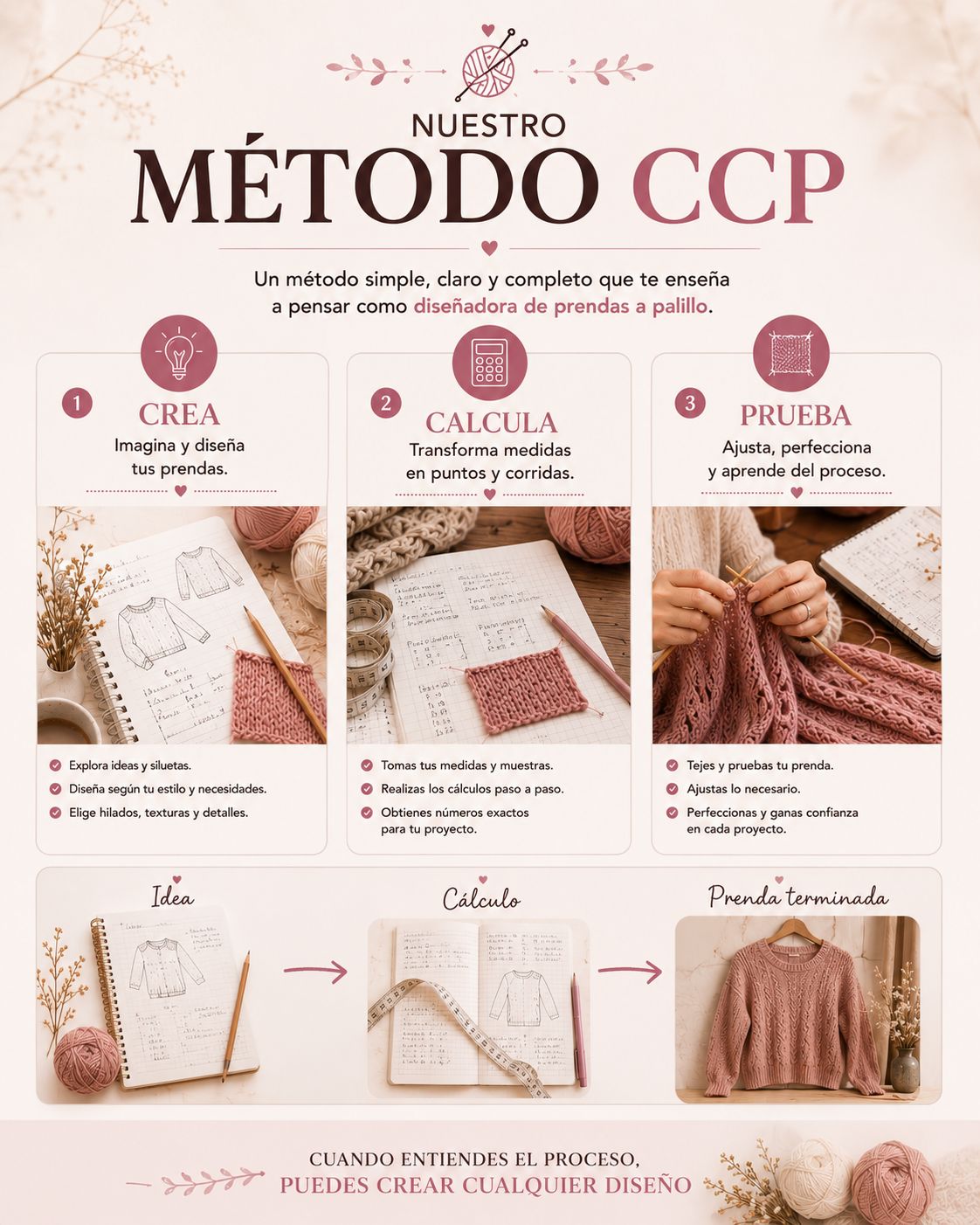 PROGRAMA TEJEDORA PRO PALILLO: METODO CCP