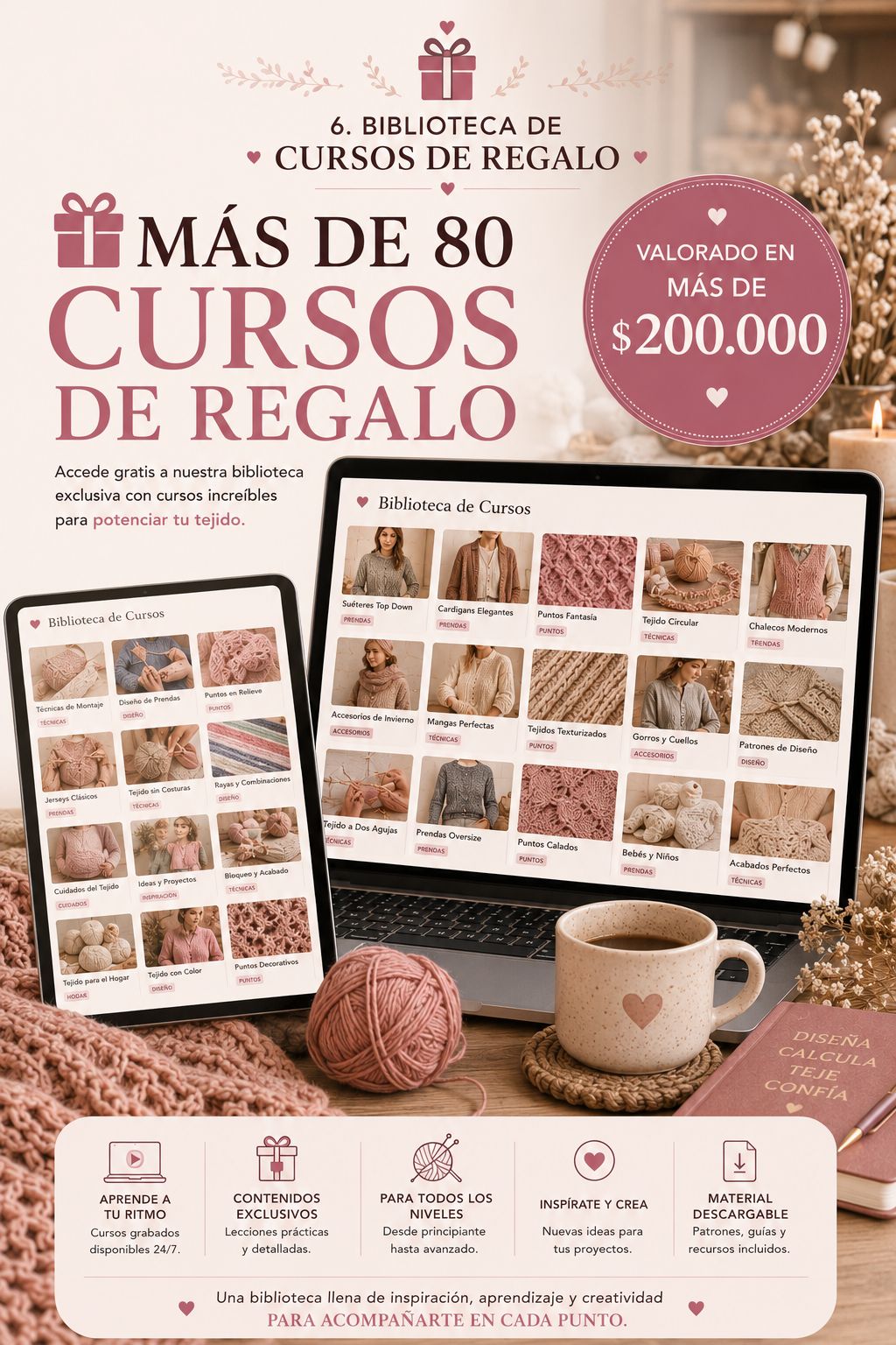 PROGRAMA TEJEDORA PRO PALILLO: METODO CCP