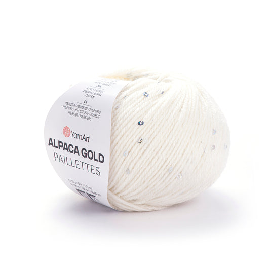 Alpaca Gold Paillettes