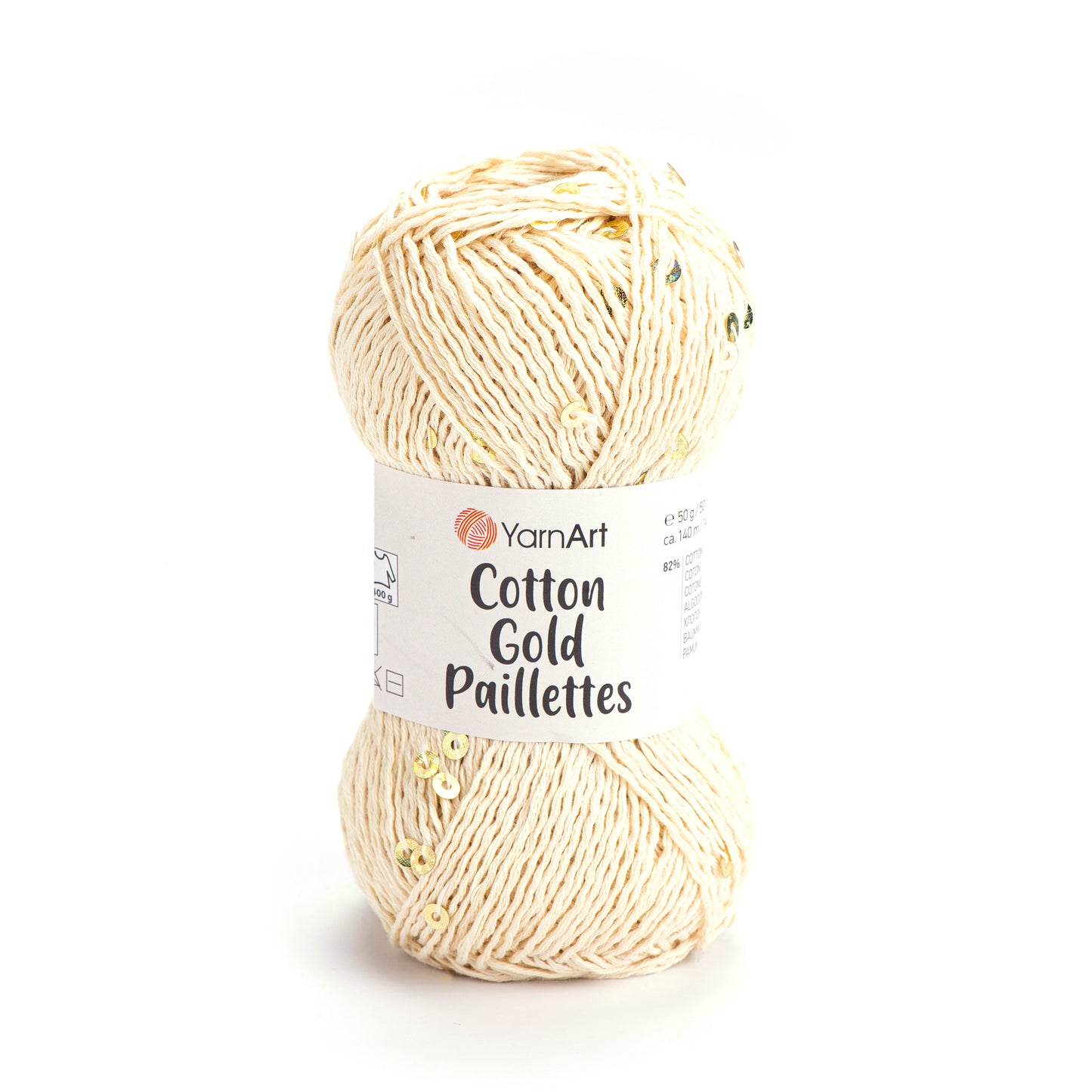 Cotton Gold Pailletts