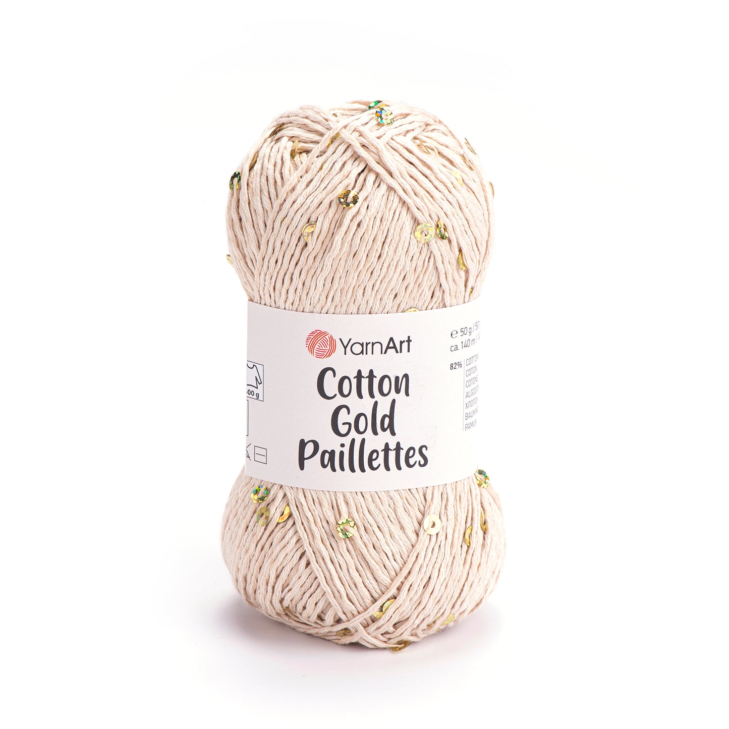 Cotton Gold Pailletts