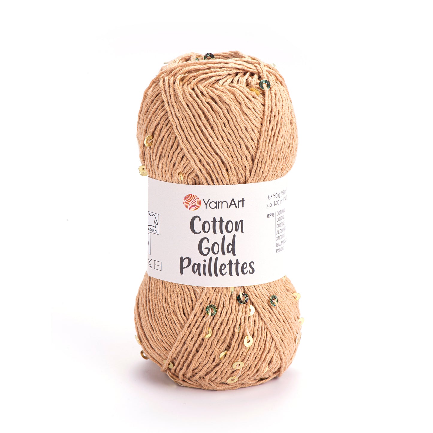 Cotton Gold Pailletts