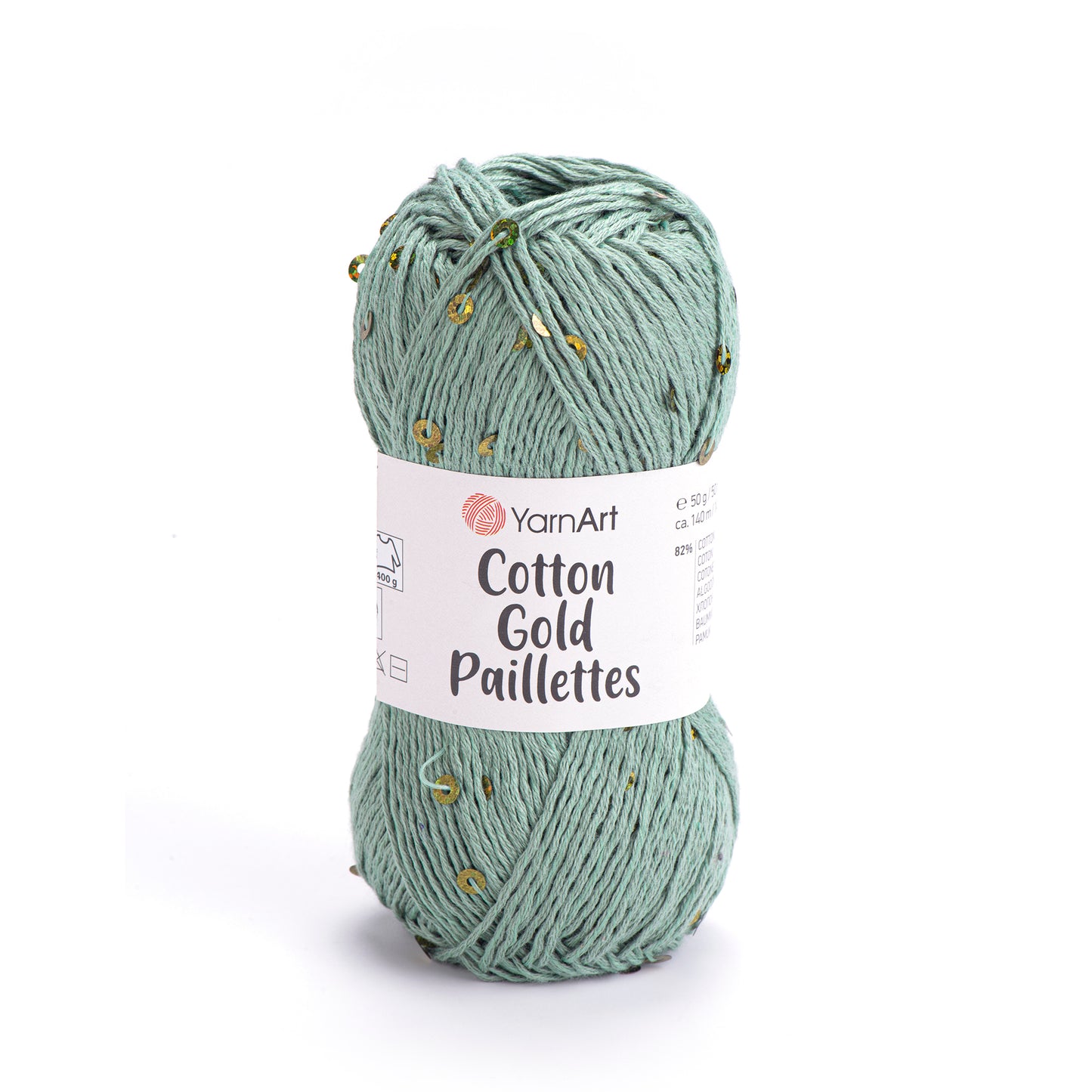 Cotton Gold Pailletts