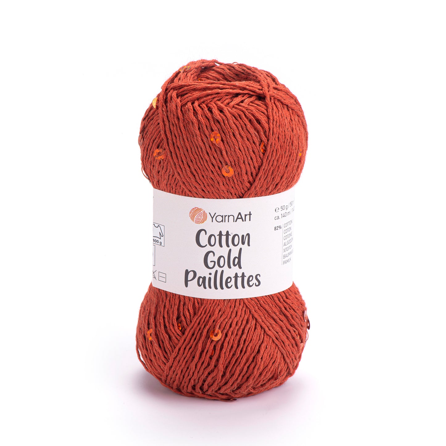 Cotton Gold Pailletts