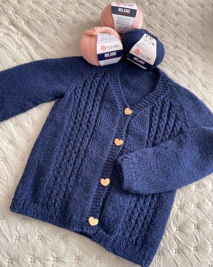 SET DE TEJIDO CHALECO ASIER