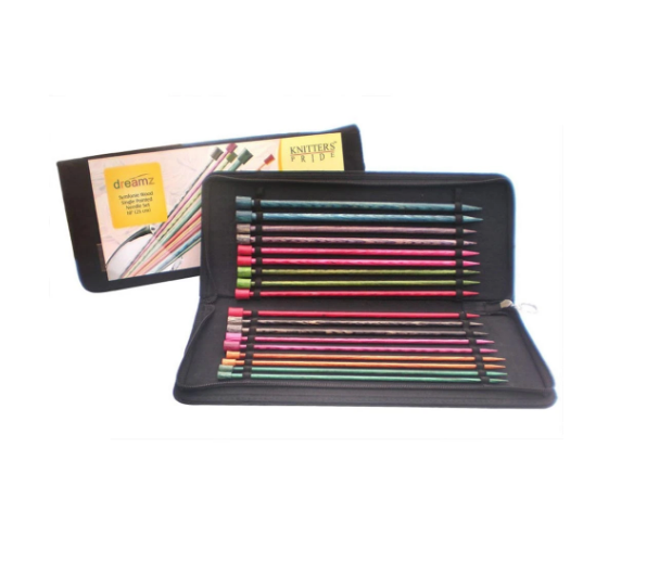 SET PALILLOS RECTOS 25 CM DREAMZ KNIT PRO